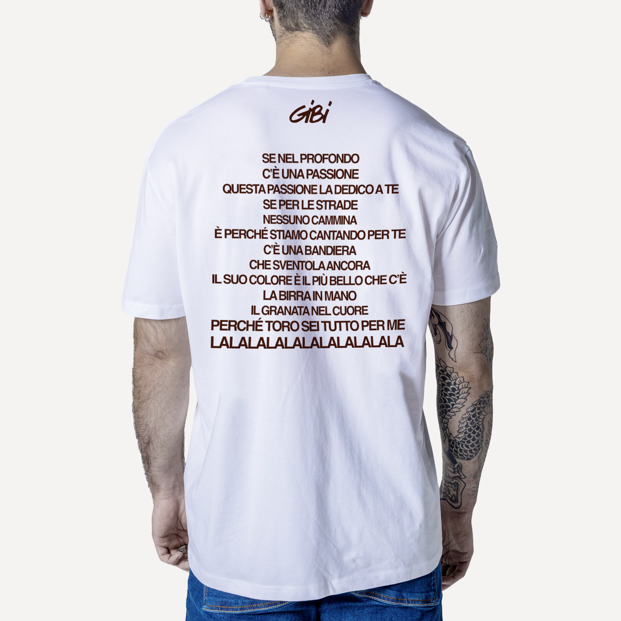 T-Shirt GRANATA NEL CUORE - Gibi