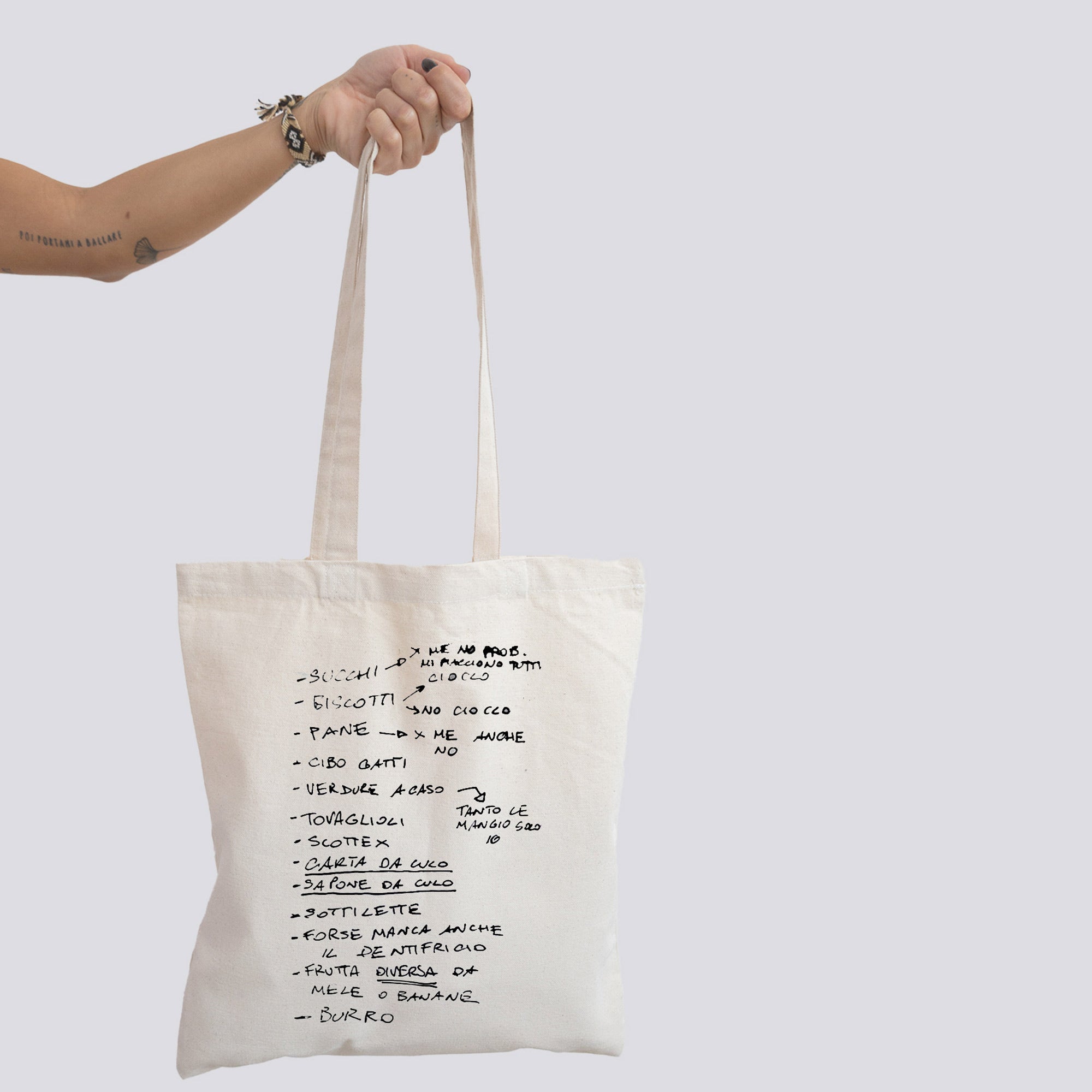 Tote bag Lista della spesa - Gibi