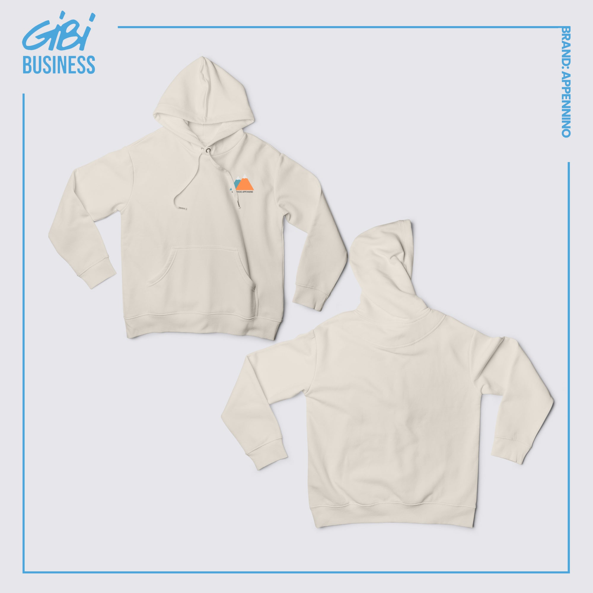 HOODIE "CLASSIC APPENNINO" - Gibi