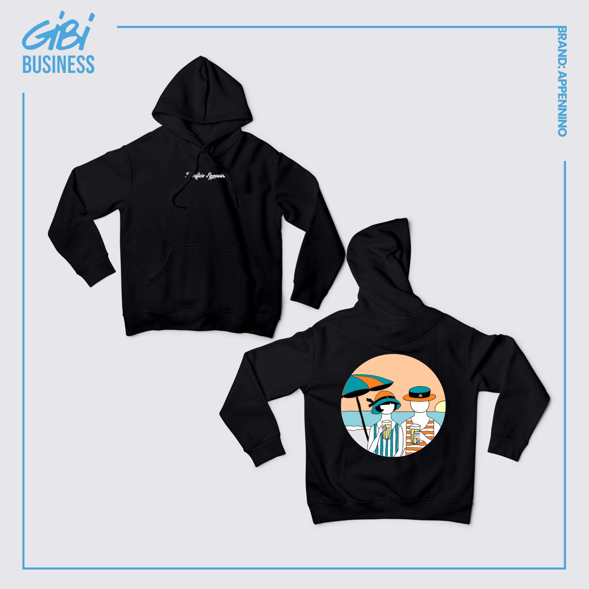 HOODIE "SUMMER '24" - Gibi