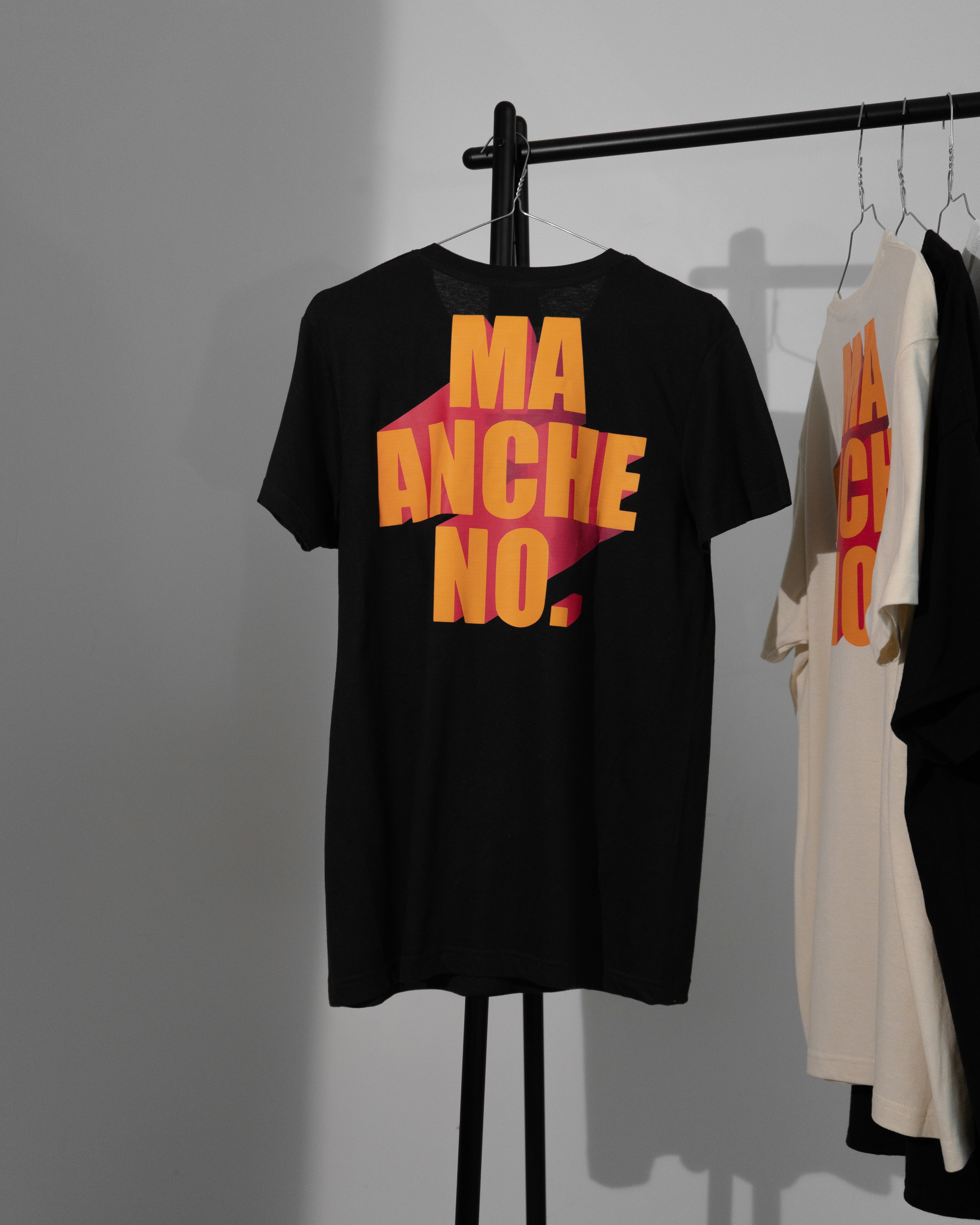 T-SHIRT "MA ANCHE NO" NERA - Gibi