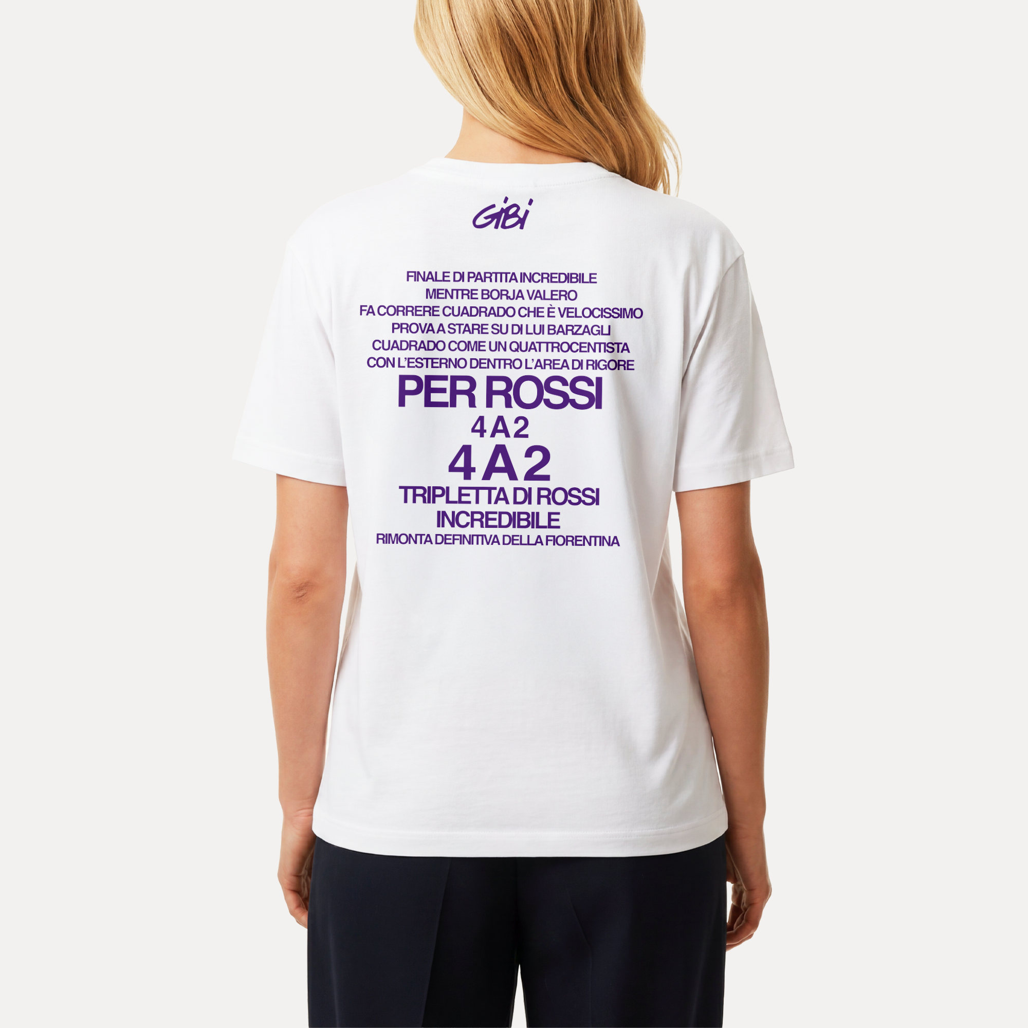 Camiseta TRIPLETTA DE ROSSI