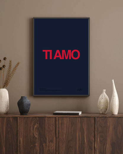 Poster "TI AMO"