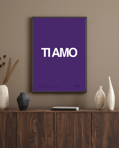 Poster "TI AMO"