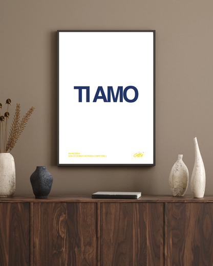 Poster "TI AMO"