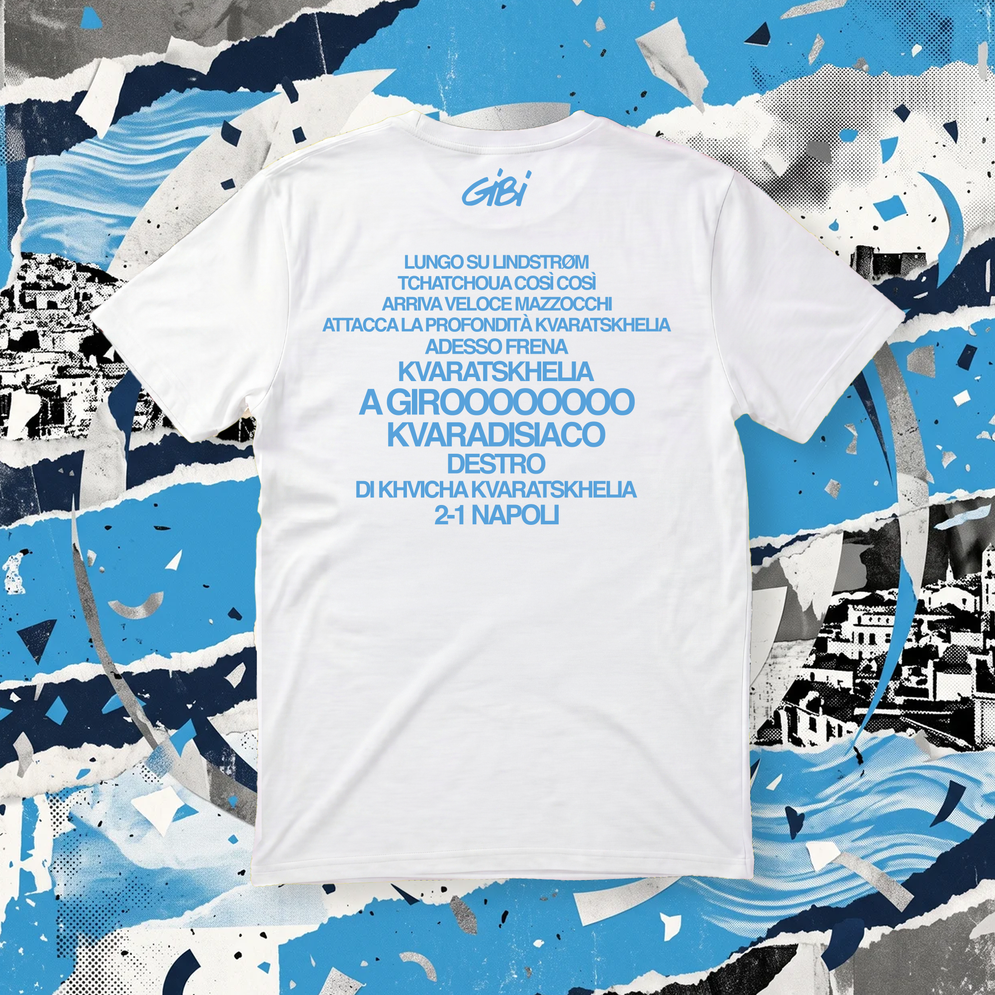 T-shirt KVARADISIACO