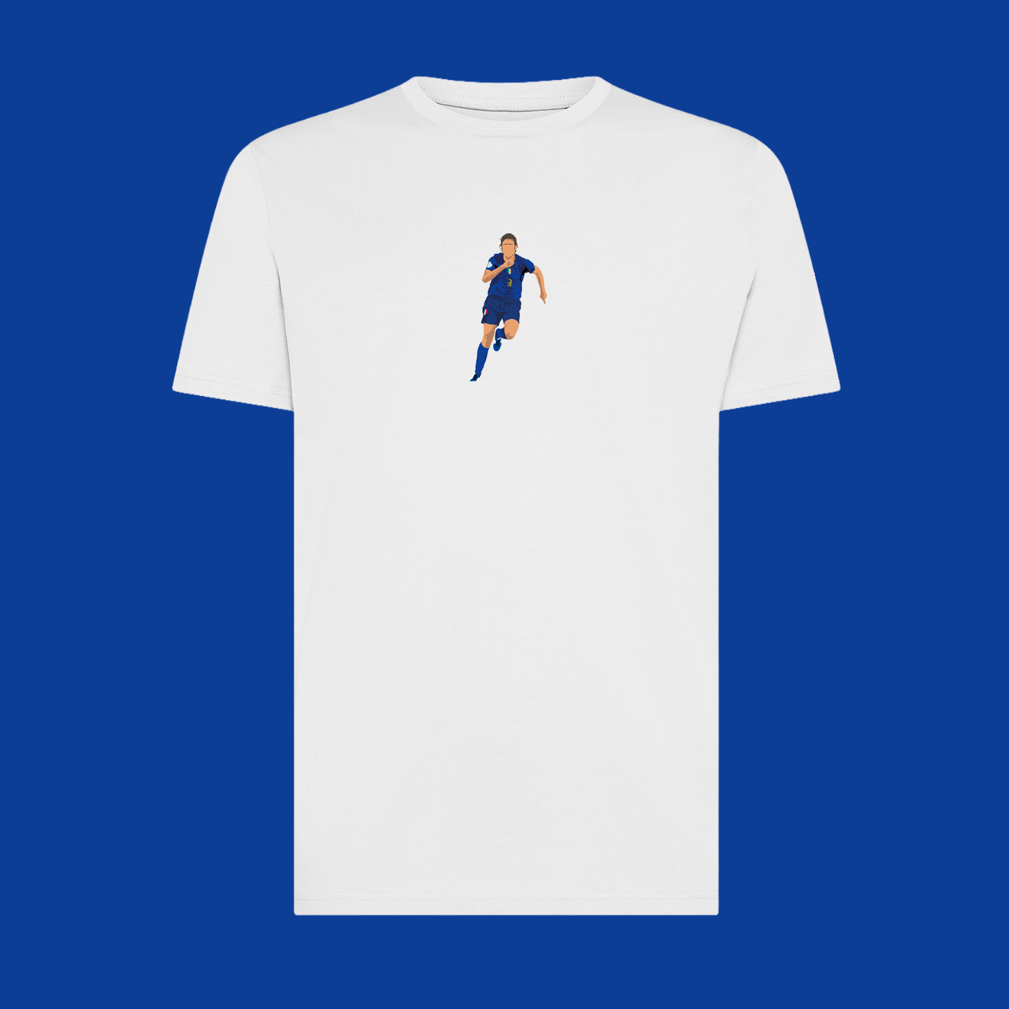 Maglietta Gibi Merch GOAL DI GROSSO con stampa digitale fronte, tessuto morbido e comodo, design sportivo e accattivante.