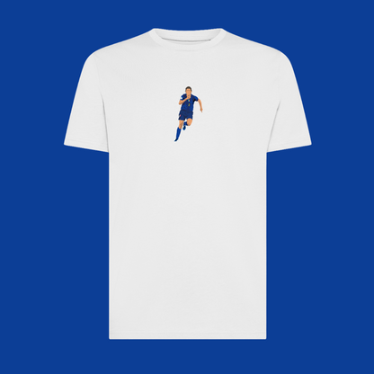 Maglietta Gibi Merch GOAL DI GROSSO con stampa digitale fronte, tessuto morbido e comodo, design sportivo e accattivante.