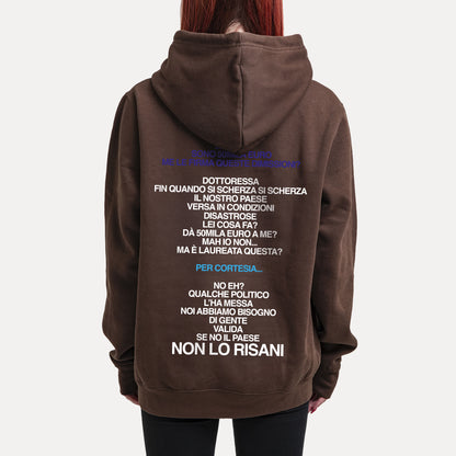 Hoodie NON LO RISANI - Gibi