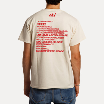 T-Shirt UNA NUVOLA ROSSA APPARE - Gibi