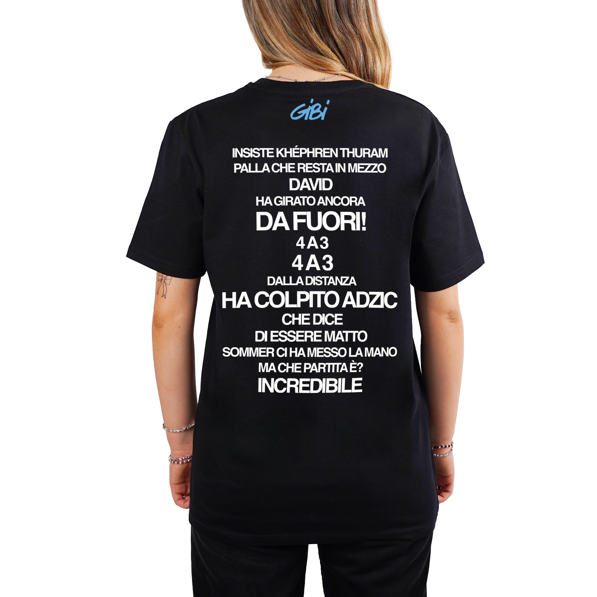 T-Shirt HA COLPITO ADZIC