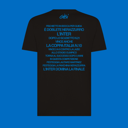 T-shirt Gibi Merch CAMP10NI con stampa digitale retrò, design colorato e dettagli vivaci sul tessuto in cotone.