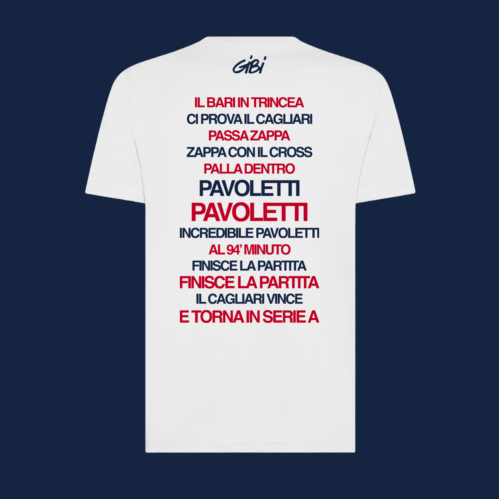 T-shirt INCREDIBILE PAVOLETTI