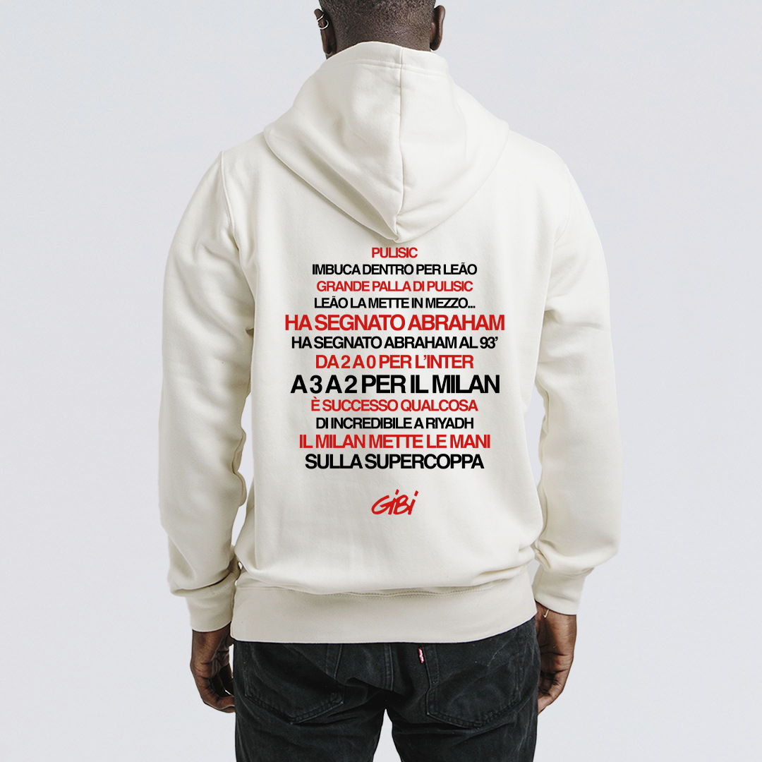 Hoodie HA SEGNATO ABRAHAM!