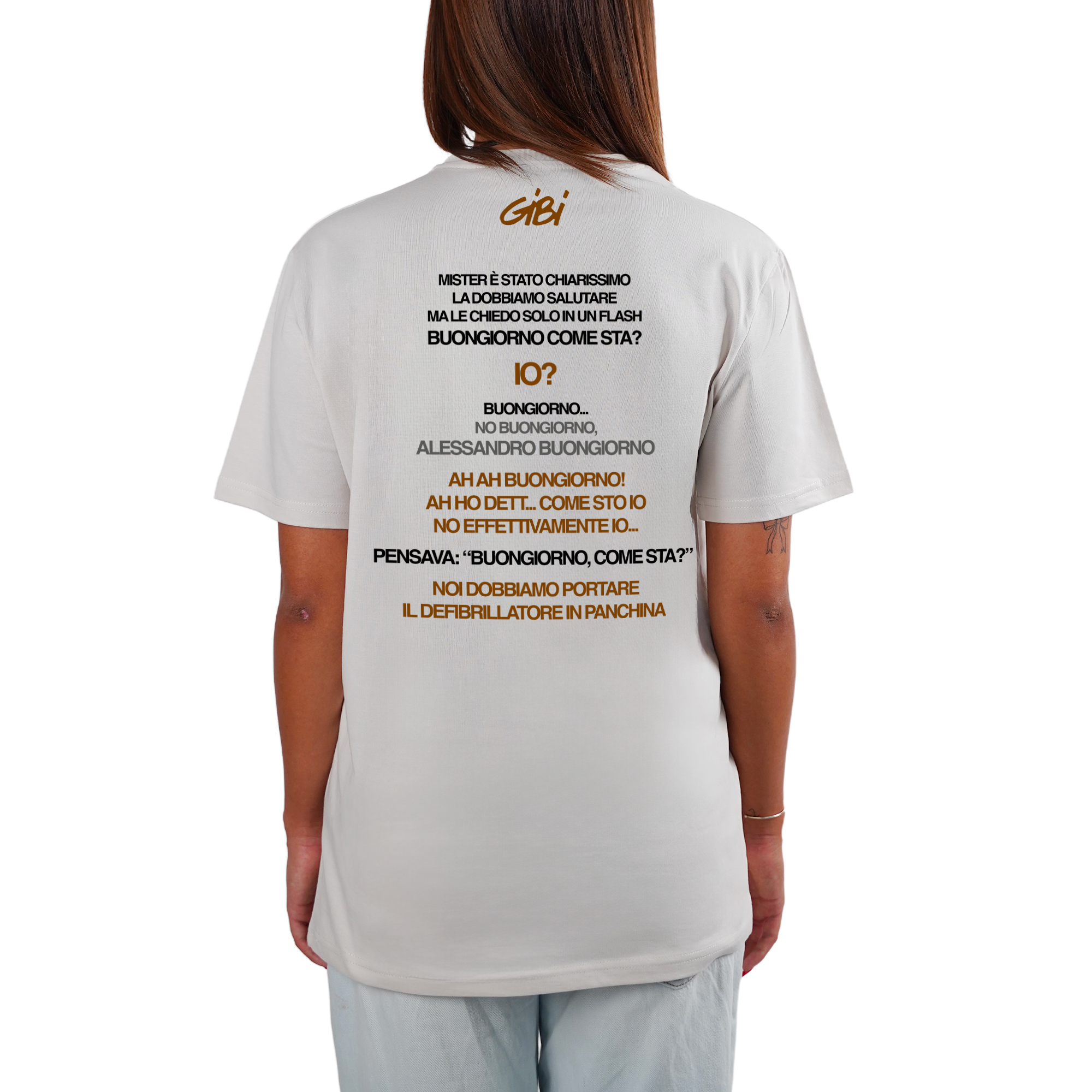 T-Shirt BUONGIORNO COME STA?