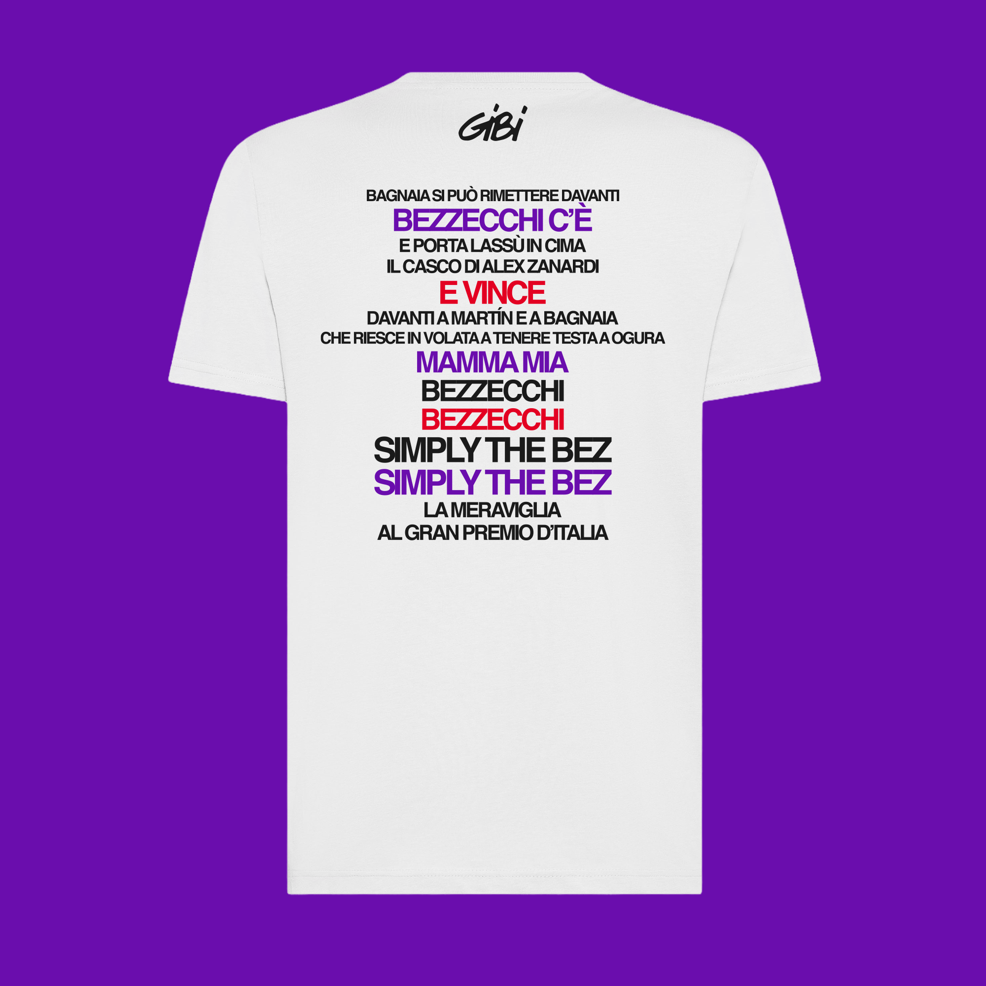 T-shirt SIMPLY THE BEZ