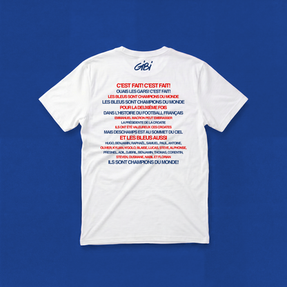 T-Shirt CHAMPIONS DU MONDE