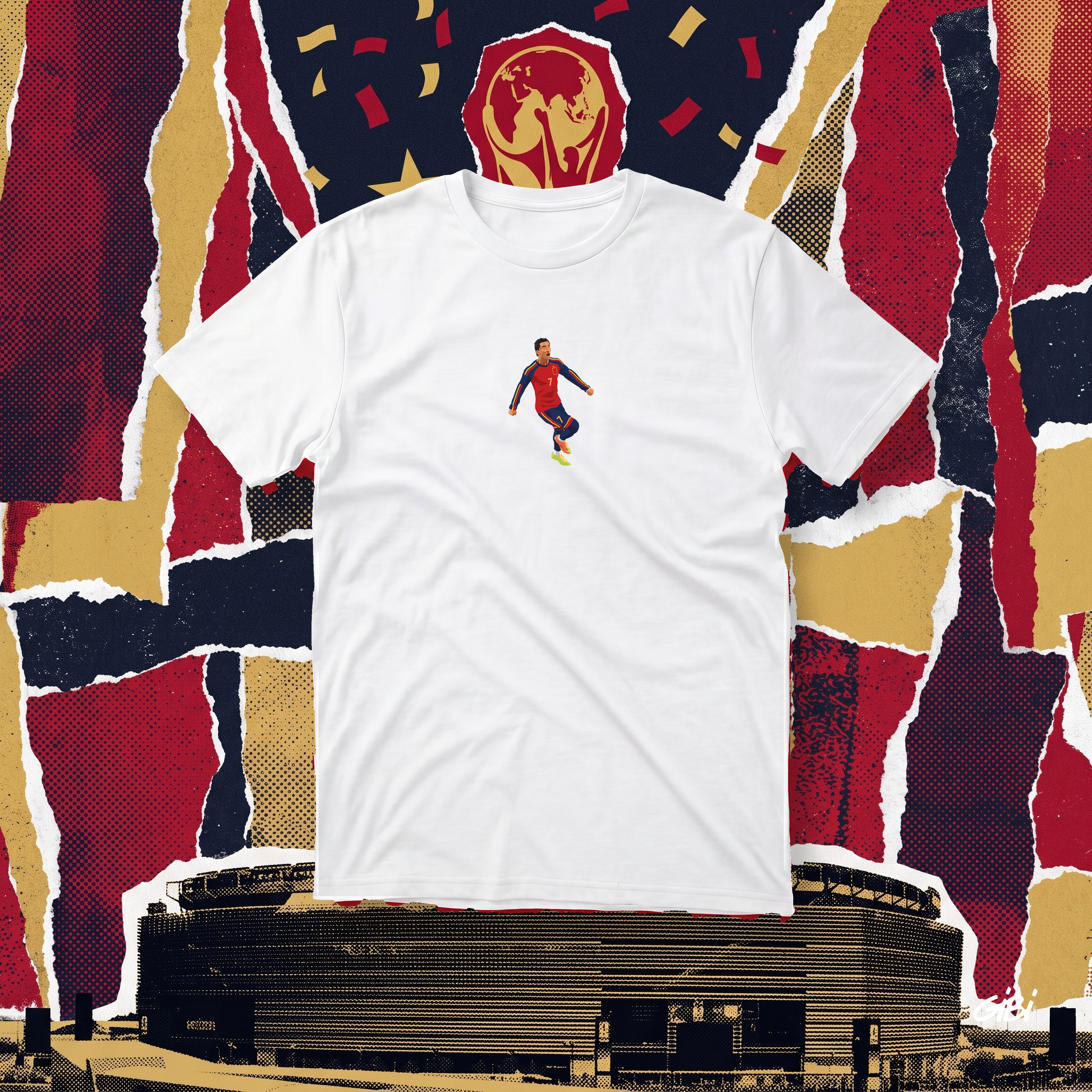 T-shirt HA MARCADO FERRAN