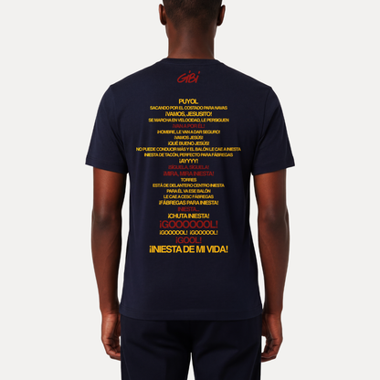 T-shirt INIESTA DE MI VIDA