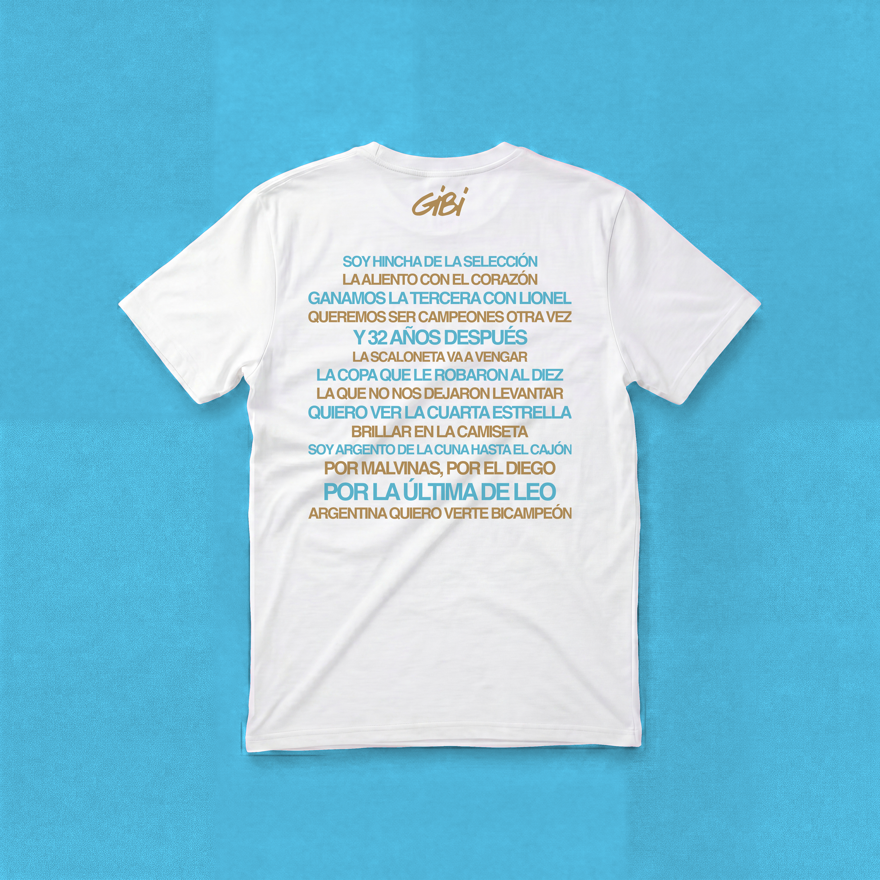 T-shirt POR LA ÚLTIMA DE LEO