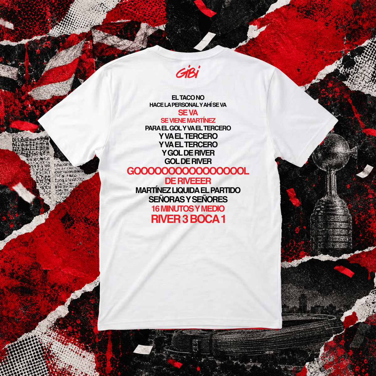 T-shirt Y VA EL TERCERO