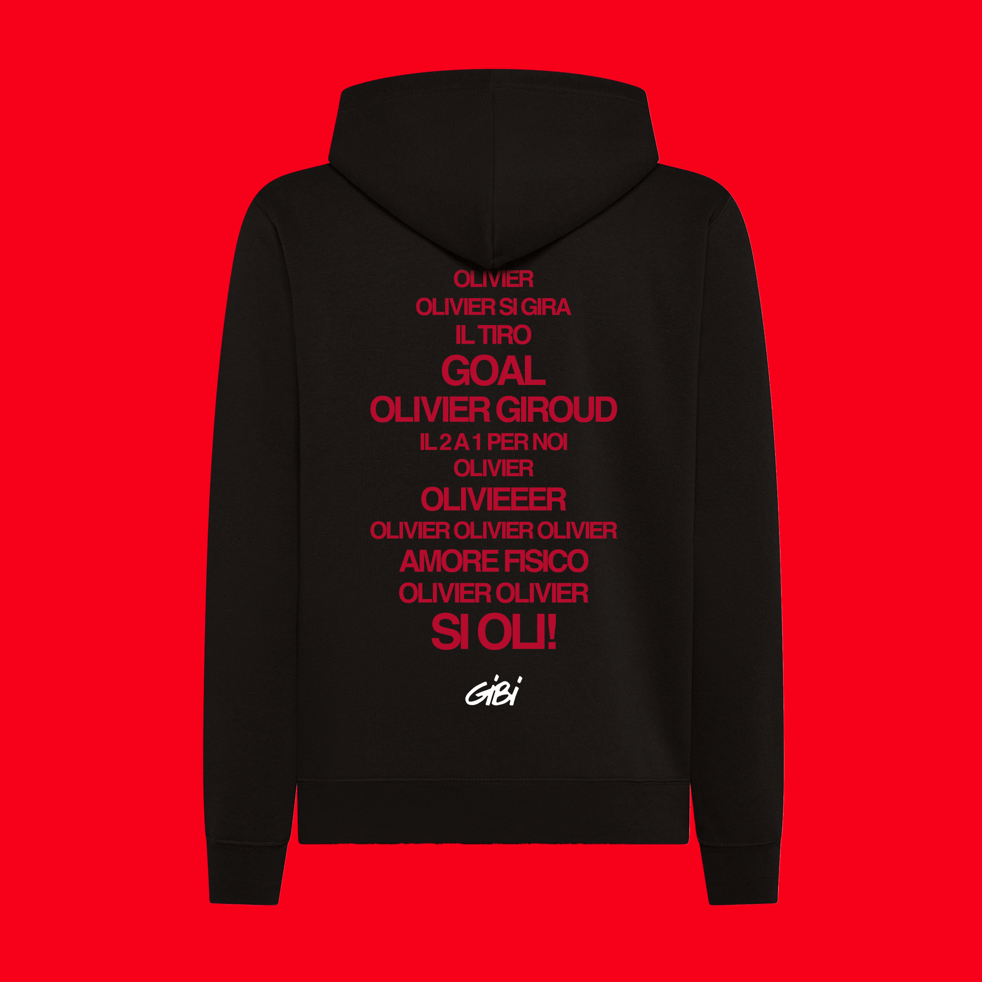 Hoodie SI È GIRATO GIROUD