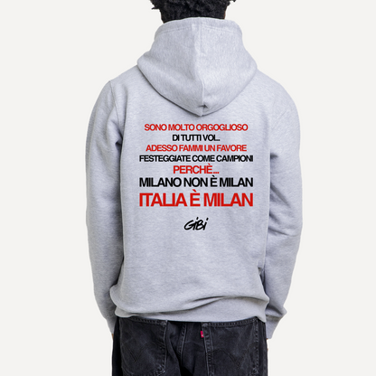 Hoodie ITALIA È MILAN!