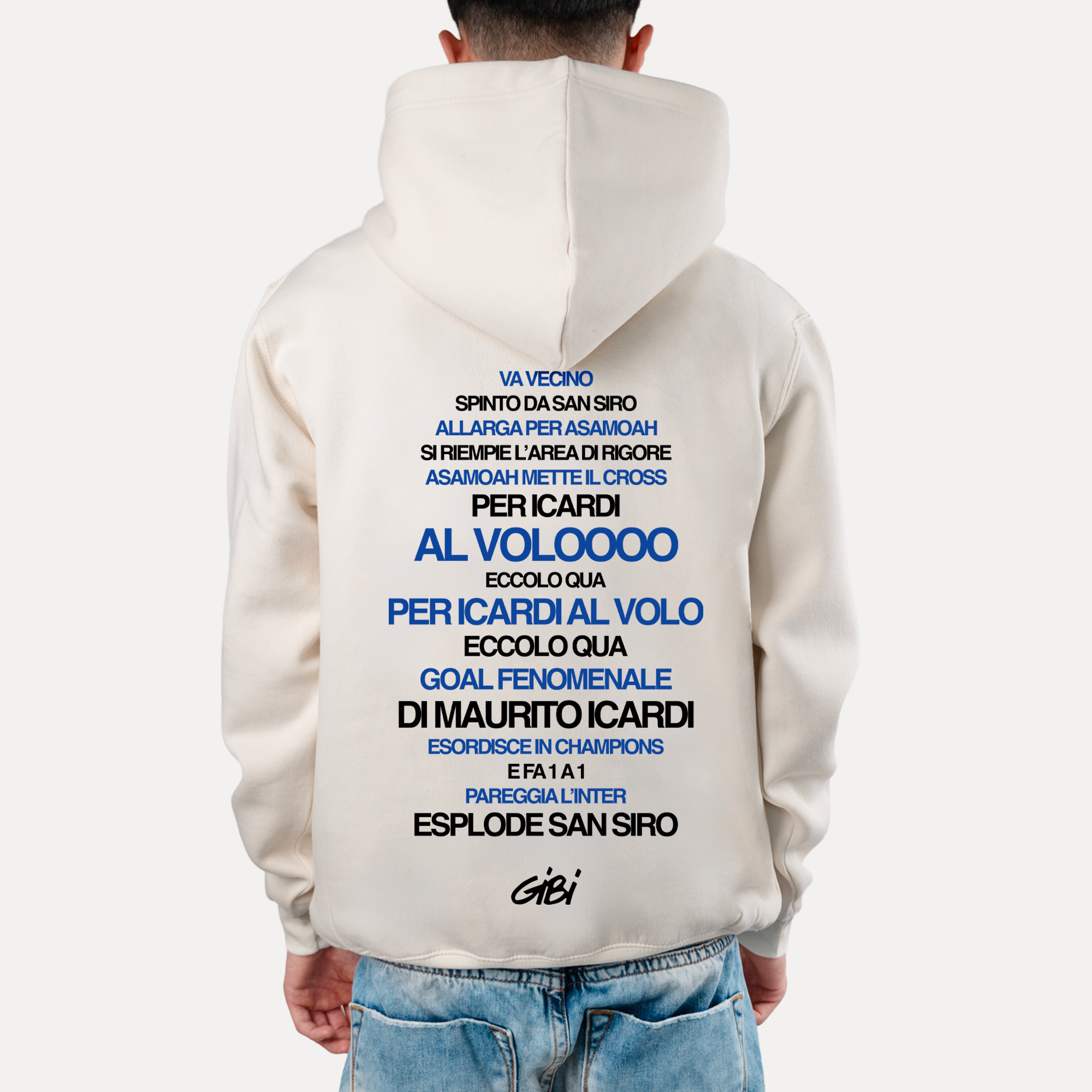 Hoodie ICARDI AL VOLO