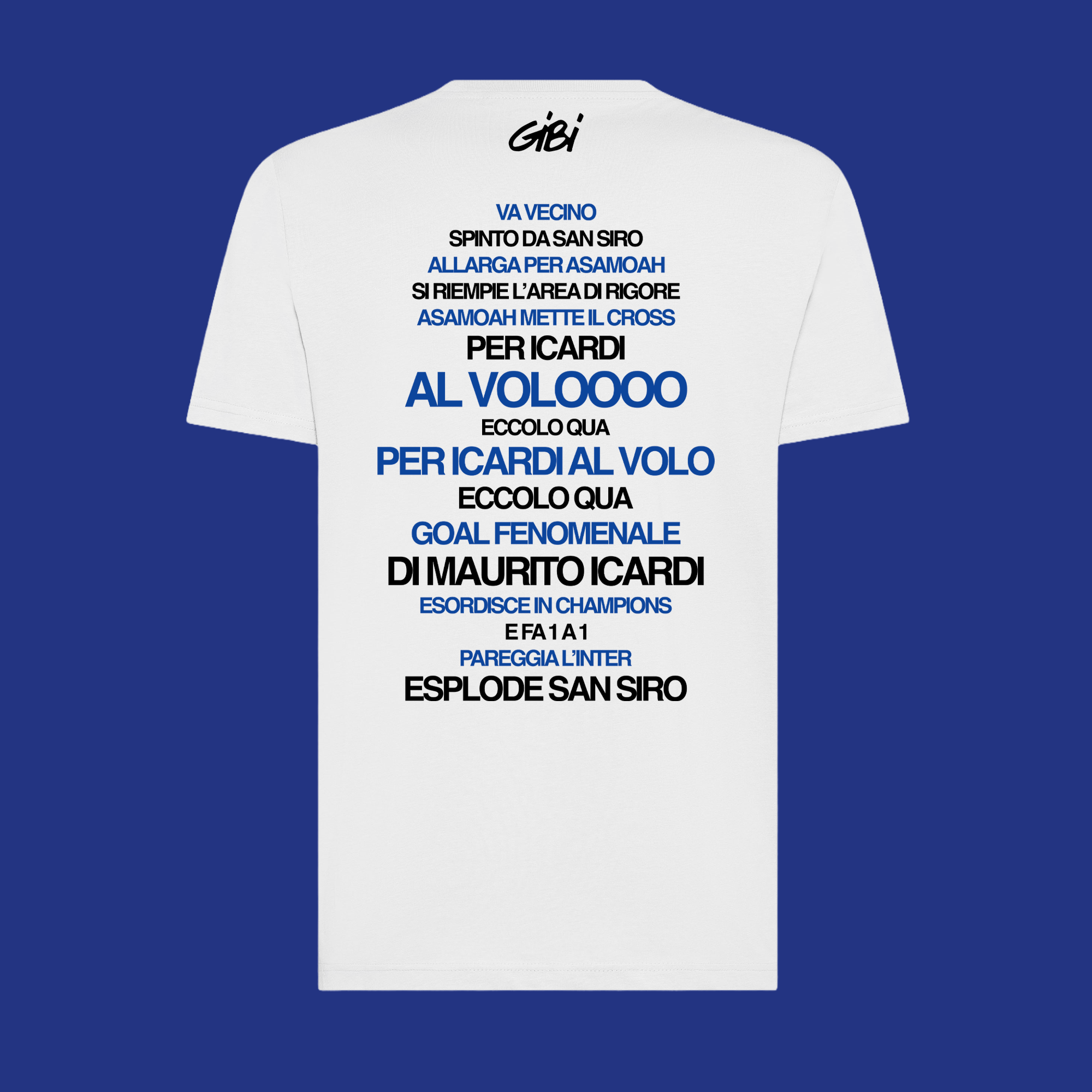 T-Shirt ICARDI AL VOLO