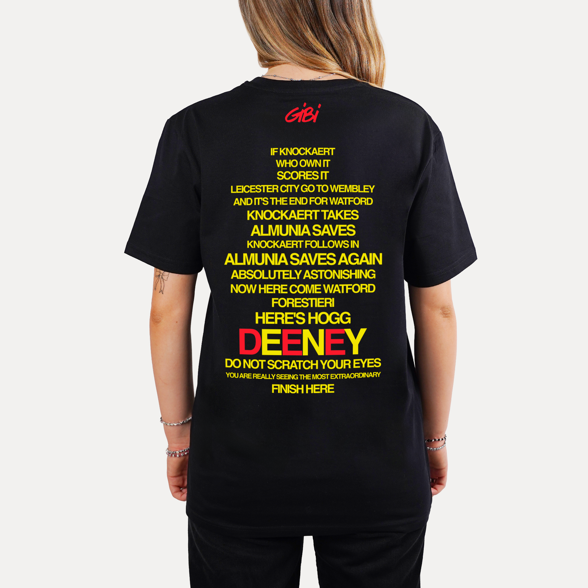 T-Shirt THE MOST EXTRAORDINARY FINISH - Gibi