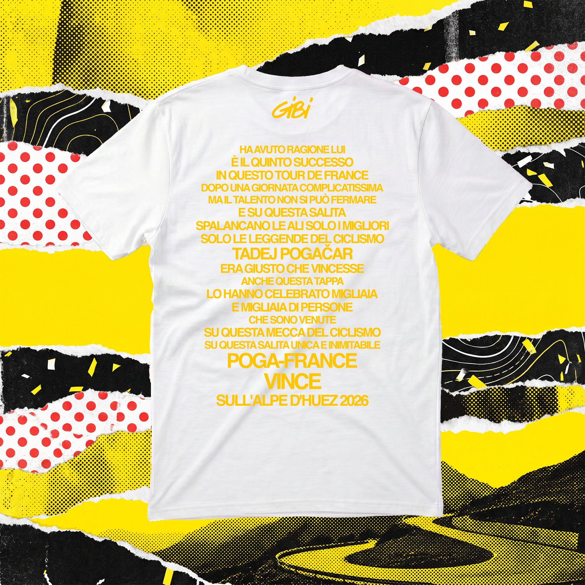 T-shirt POGA-FRANCE