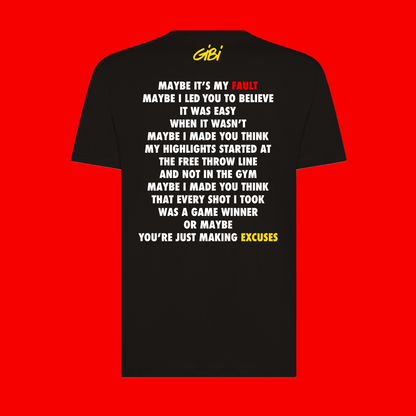 T-Shirt  EXCUSES - Gibi