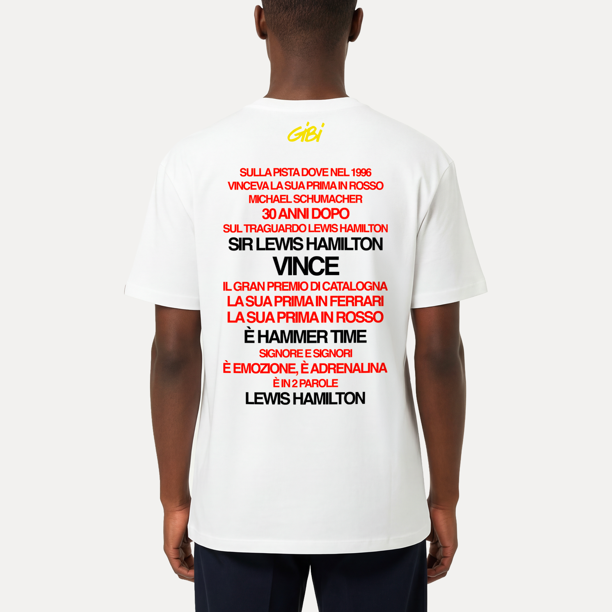 T-Shirt  LA SUA PRIMA IN ROSSO