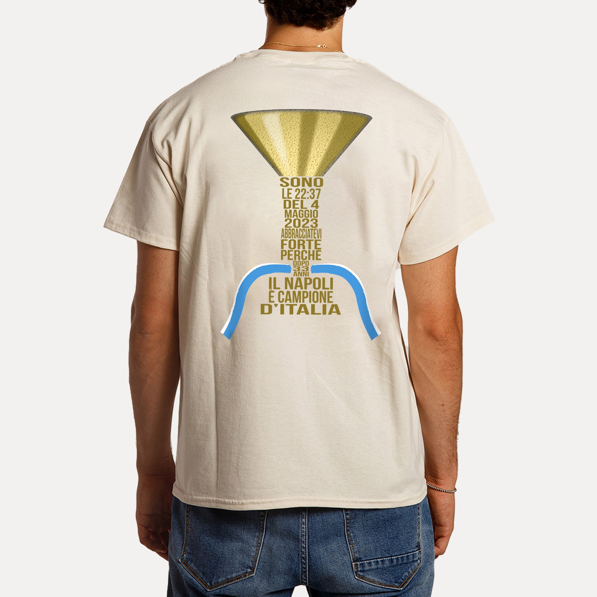 T-Shirt 3' SCUDETTO NAPOLI - Gibi