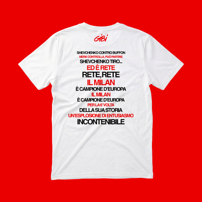 T-Shirt PER LA 6' VOLTA